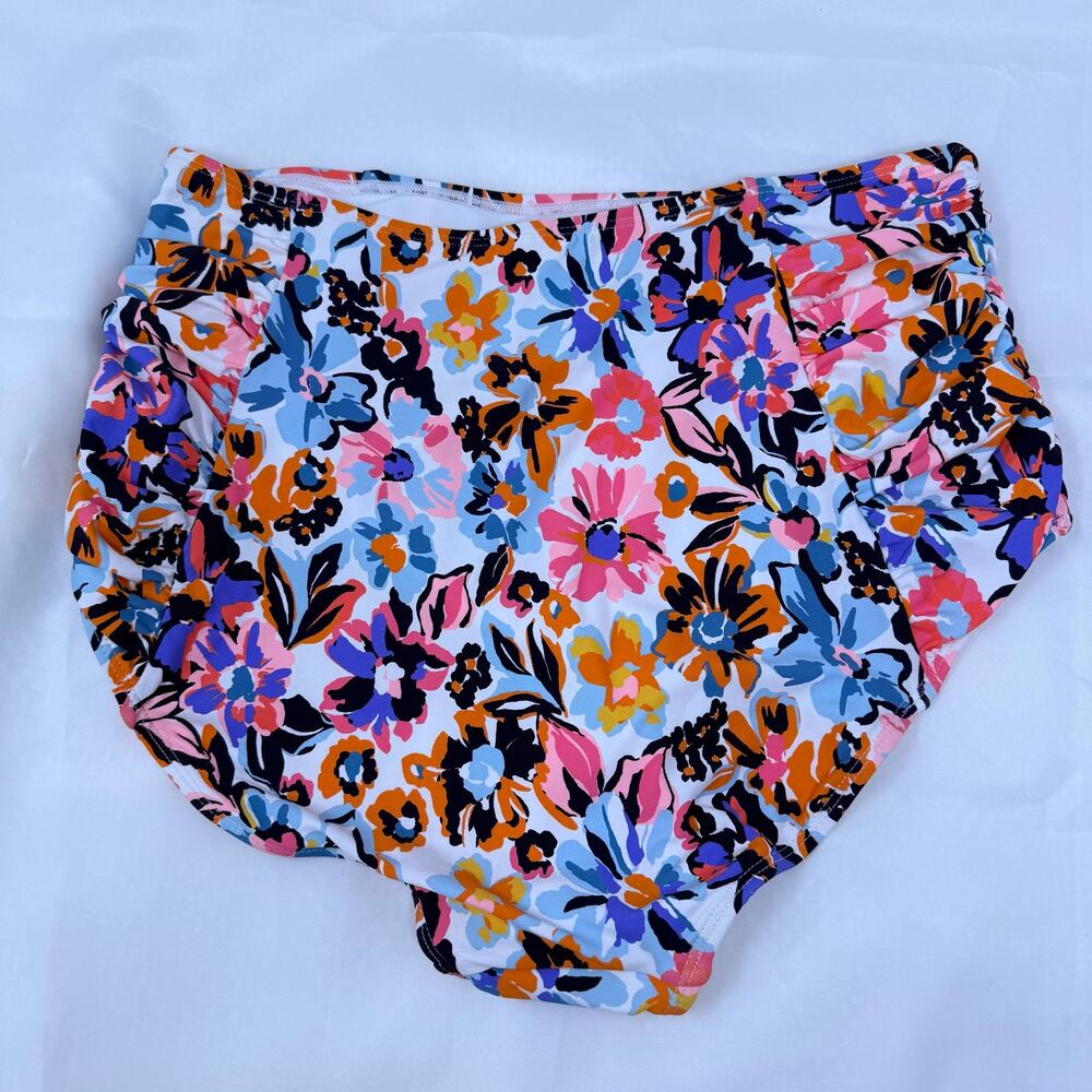 Anne Cole Limited Edition Women's High Waist Bikini Bottoms - Picture 3 of 5